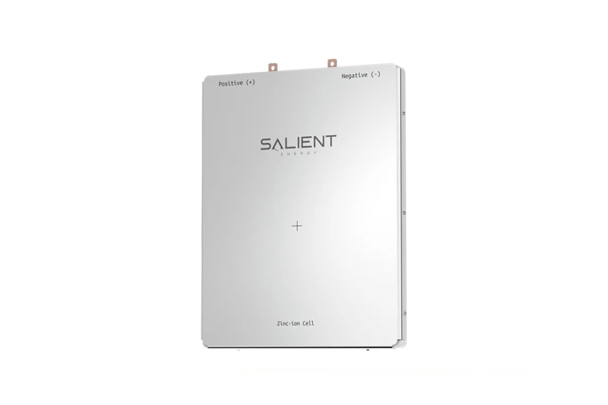 Canadian start-up Salient Energy introduces zinc-ion batteries for residential use.